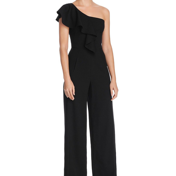 Black Halo Dresses & Skirts - Black Halo Kallan One-shoulder jumpsuit 12